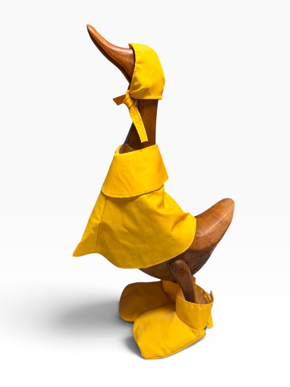 Wooden Raincoat Duck